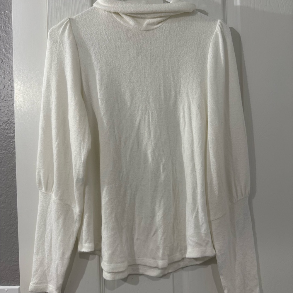Anthropologie Cream Blouse